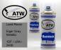 Preview: Land-Rover, Eiger Grey Metallic, 1DF / LRA / 2409: 400ml Sprühdose + 400ml Klarlack - Set, von ATW Autoteile West.